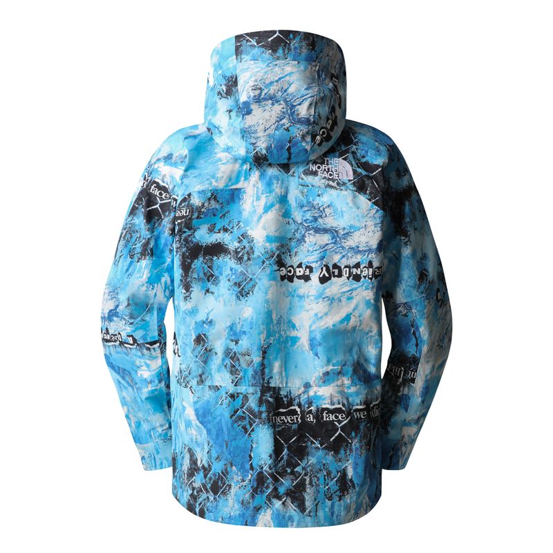 Pánska snowboardová bunda The North Face Printed Dragline blue NF0A7ZUF9C11 14