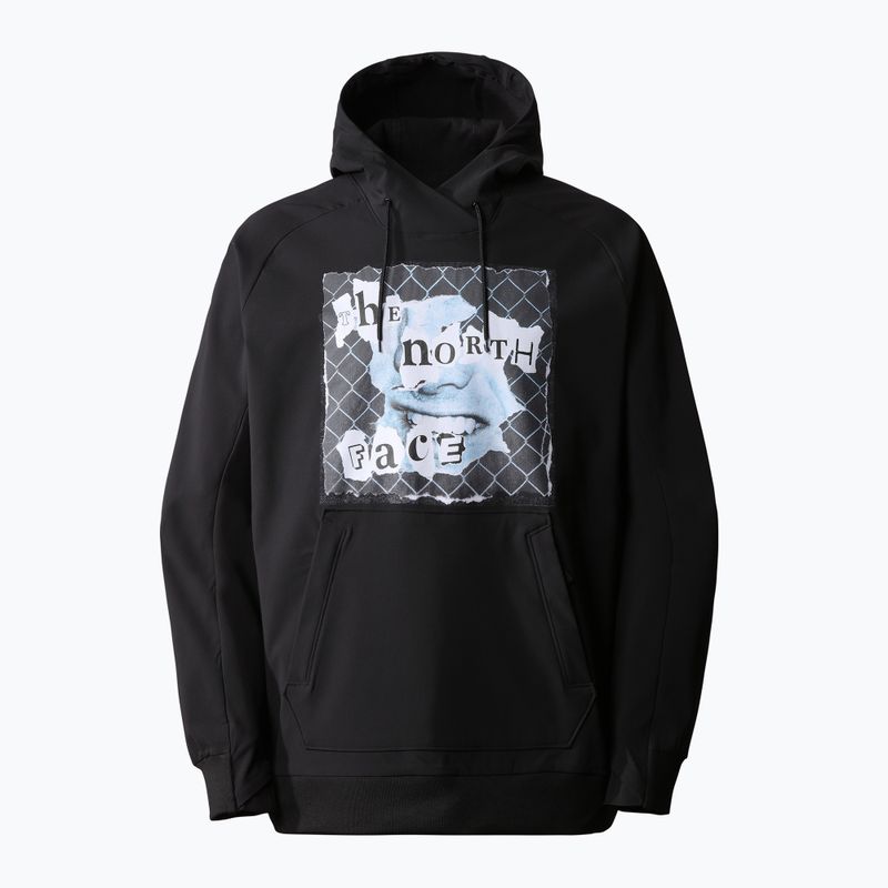 Pánska trekingová mikina The North Face Printed Tekno Hoodie black NF0A7ZUHKY41 10