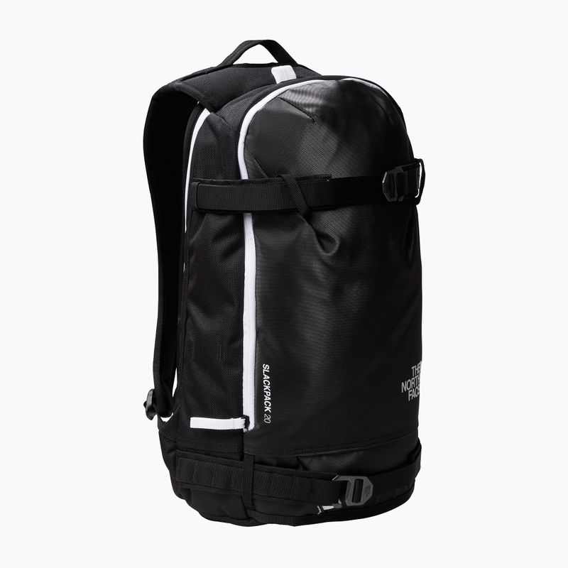 The North Face Slackpack 2.0 20 l čierno-biely batoh na snowboard