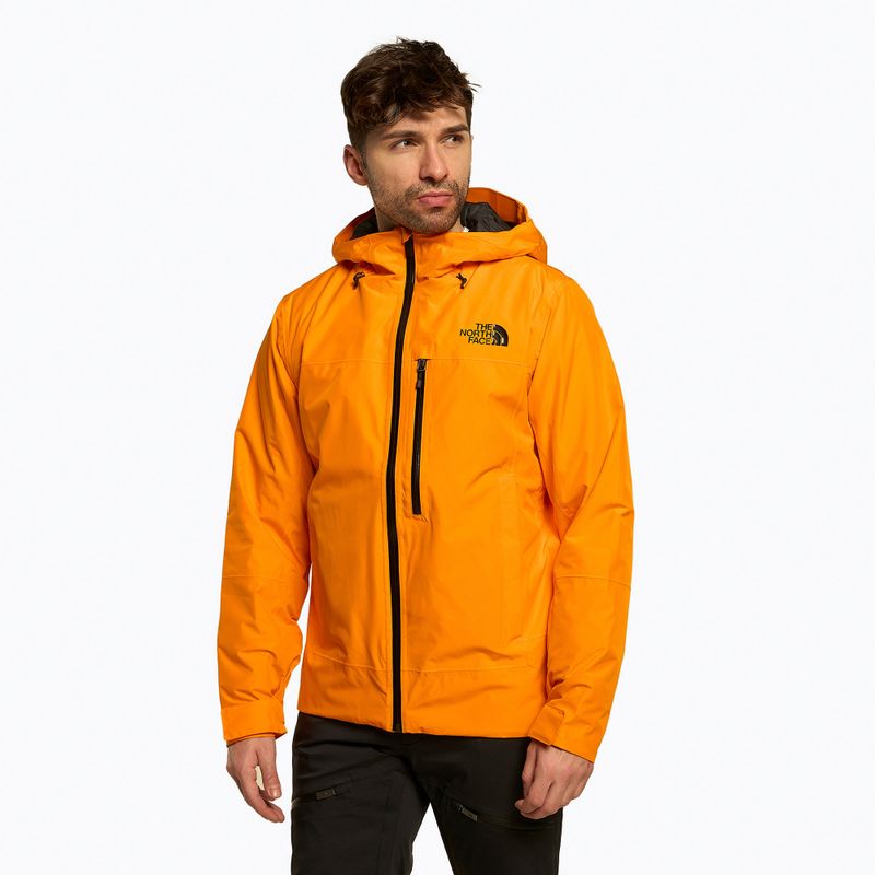 Pánska lyžiarska bunda The North Face Descendit orange NF0A4QWW78M1