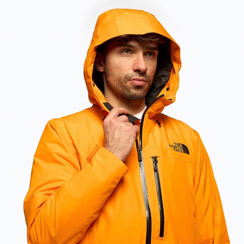 Pánska lyžiarska bunda The North Face Descendit orange NF0A4QWW78M1 4