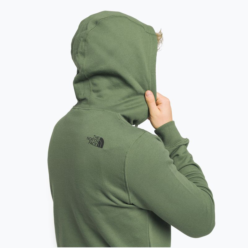 Pánska trekingová mikina The North Face Simple Dome Hoodie green NF0A7X1JNYC1 6