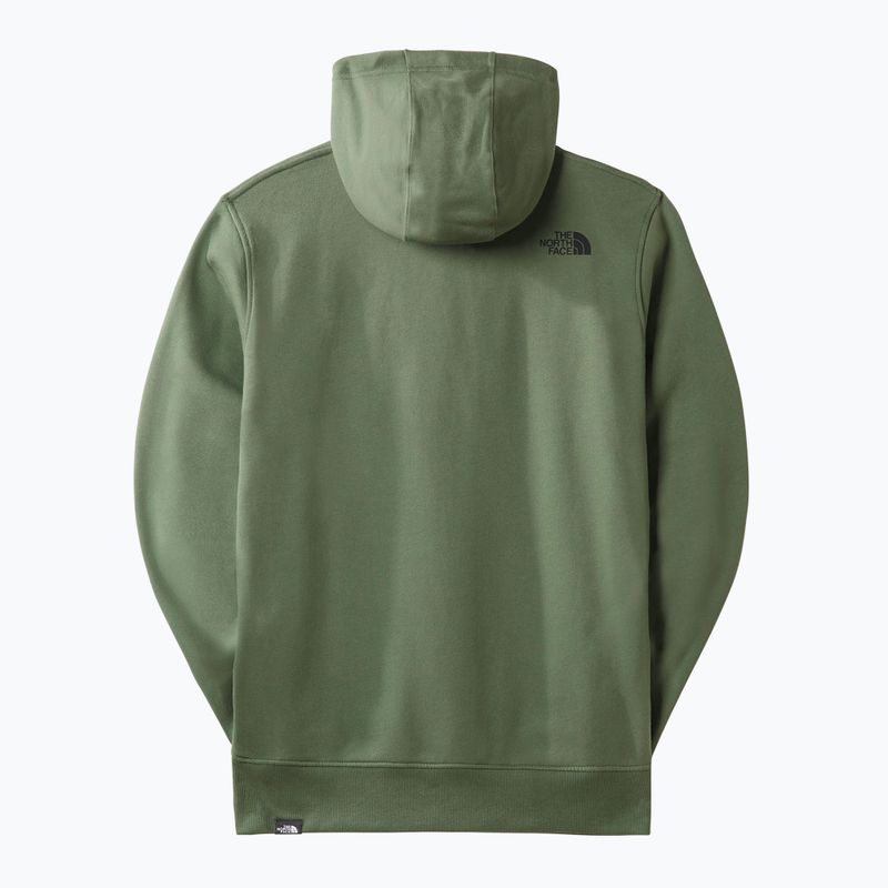 Pánska trekingová mikina The North Face Simple Dome Hoodie green NF0A7X1JNYC1 10
