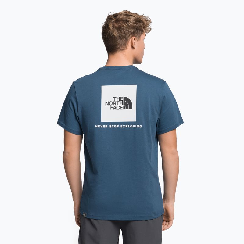 Pánske trekingové tričko The North Face Redbox navy blue NF0A2TX2HDC1 4