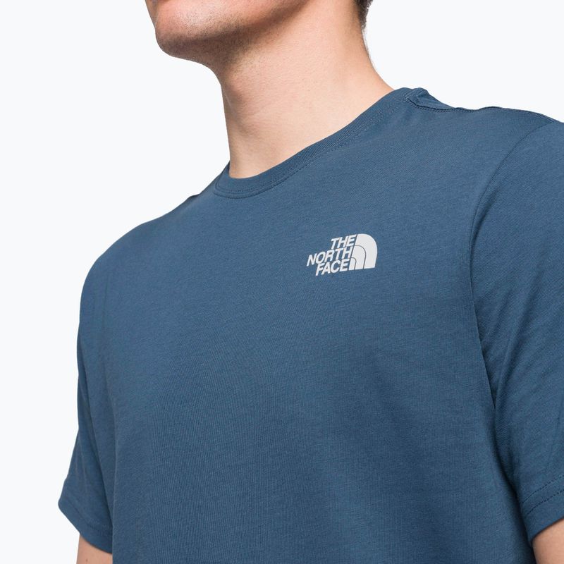 Pánske trekingové tričko The North Face Redbox navy blue NF0A2TX2HDC1 5