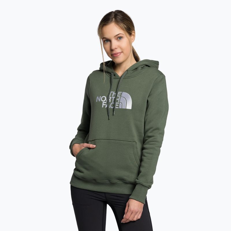 Dámska trekingová mikina The North Face Drew Peak Pullover Hoodie green NF0A55ECNYC1