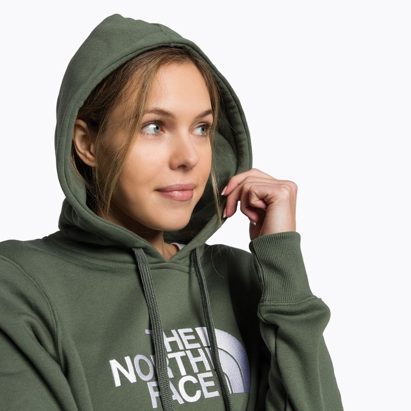 Dámska trekingová mikina The North Face Drew Peak Pullover Hoodie green NF0A55ECNYC1 5