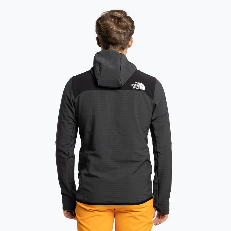 Pánska lyžiarska mikina The North Face Dawn Turn Hybrid Ventrix Midlayer Grey NF0A7Z8QMN81 4