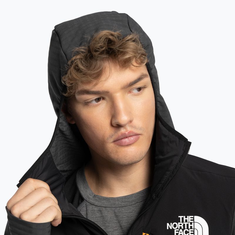 Pánska lyžiarska mikina The North Face Dawn Turn Hybrid Ventrix Midlayer Grey NF0A7Z8QMN81 5