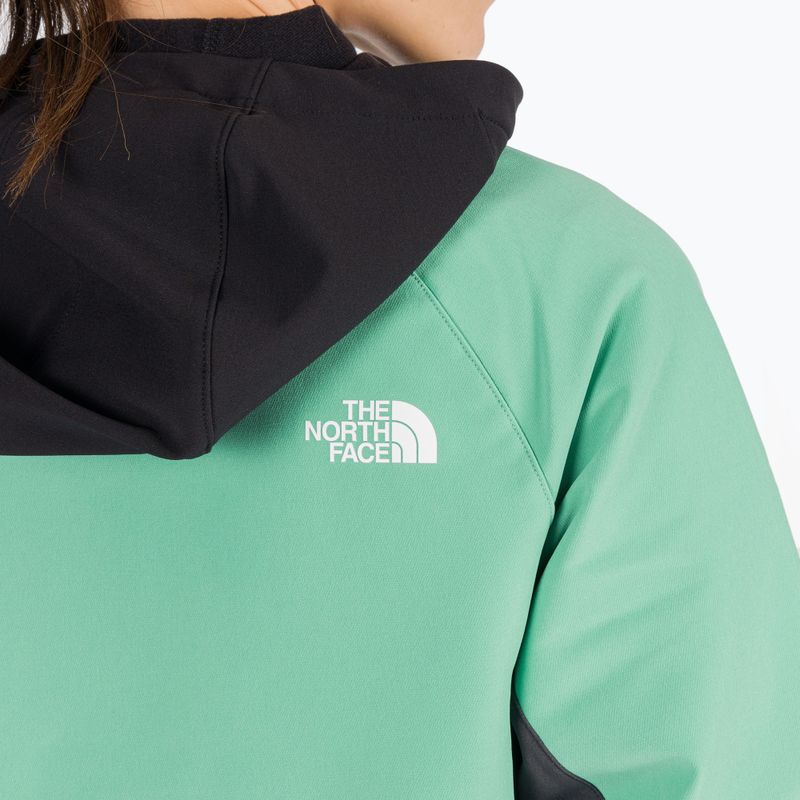 Dámska softshellová bunda The North Face AO Softshell Hoodie green NF0A7ZE990Q1 7