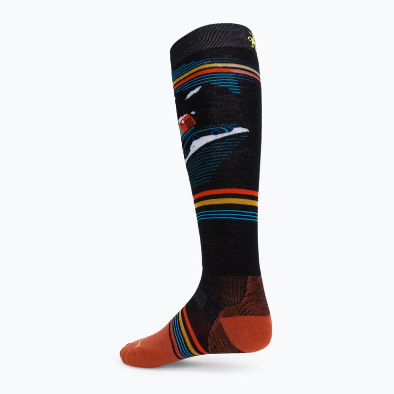 Pánske snowboardové ponožky Smartwool Targeted Cushion Piste Machine OTC black SW001922 2