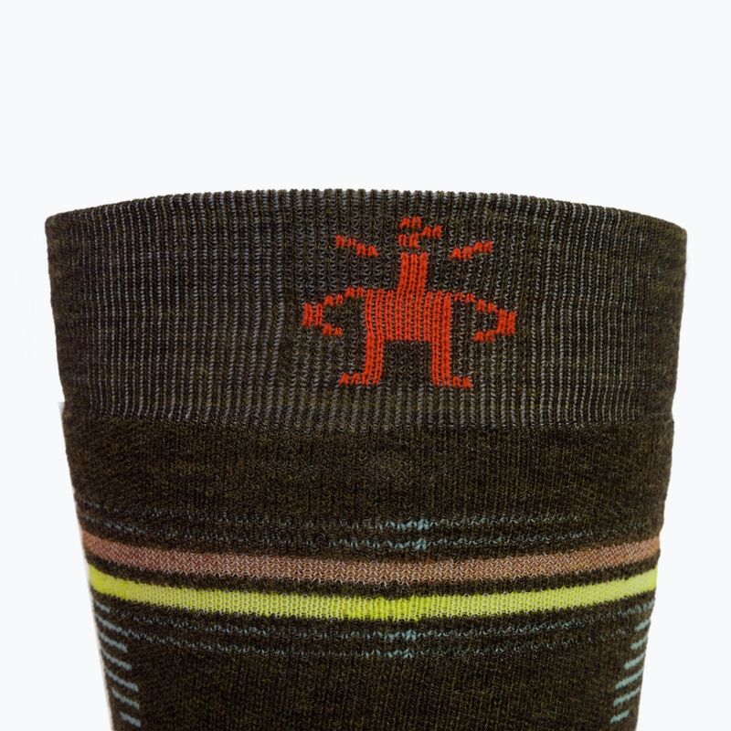 Pánske snowboardové ponožky Smartwool Targeted Cushion Piste Machine OTC green SW001922 3