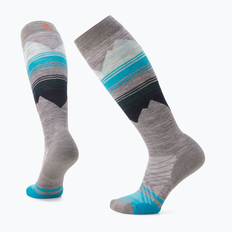 Smartwool dámske lyžiarske ponožky Ski Targeted Cushion Pattern OTC grey SW001863 5