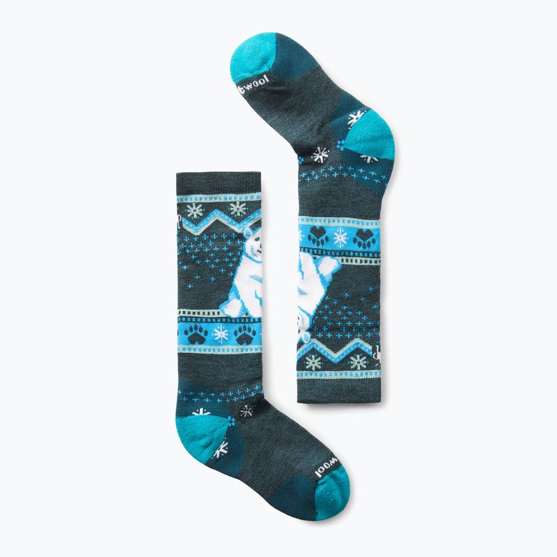 Detské ponožky Smartwool Wintersport Full Cushion Polar Bear Pattern OTC twilight blue 6