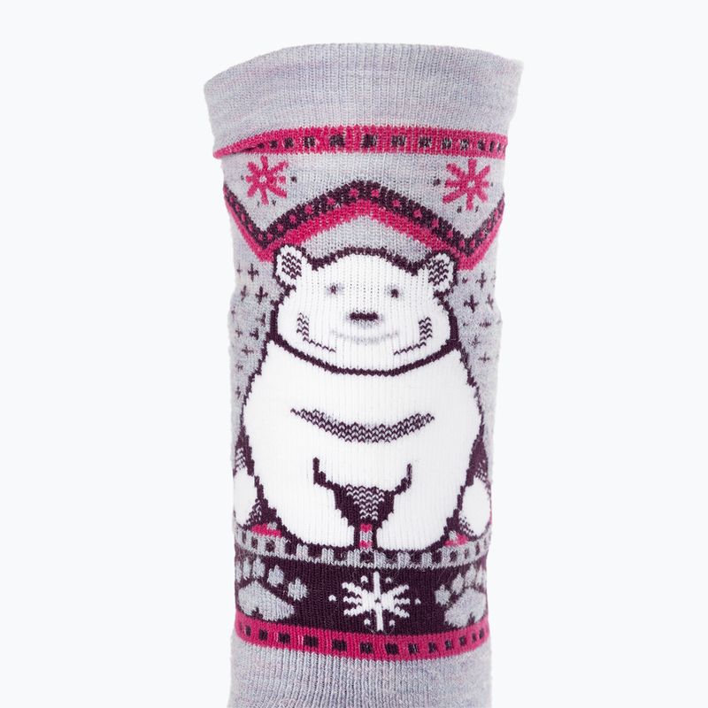 Detské ponožky Smartwool Wintersport Full Cushion Polar Bear Pattern OTC purple eclipse 3