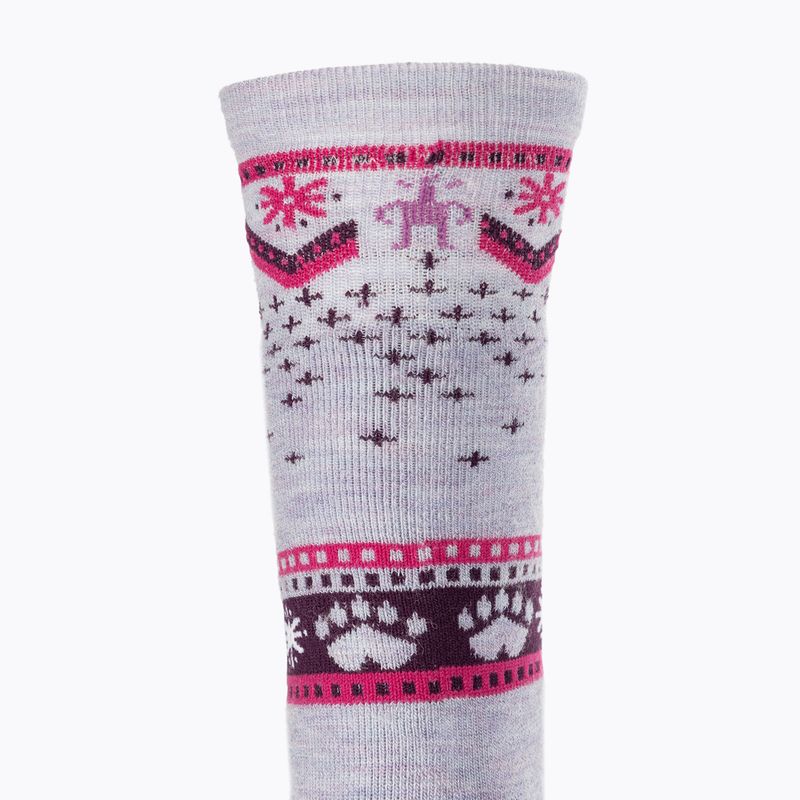 Detské ponožky Smartwool Wintersport Full Cushion Polar Bear Pattern OTC purple eclipse 4