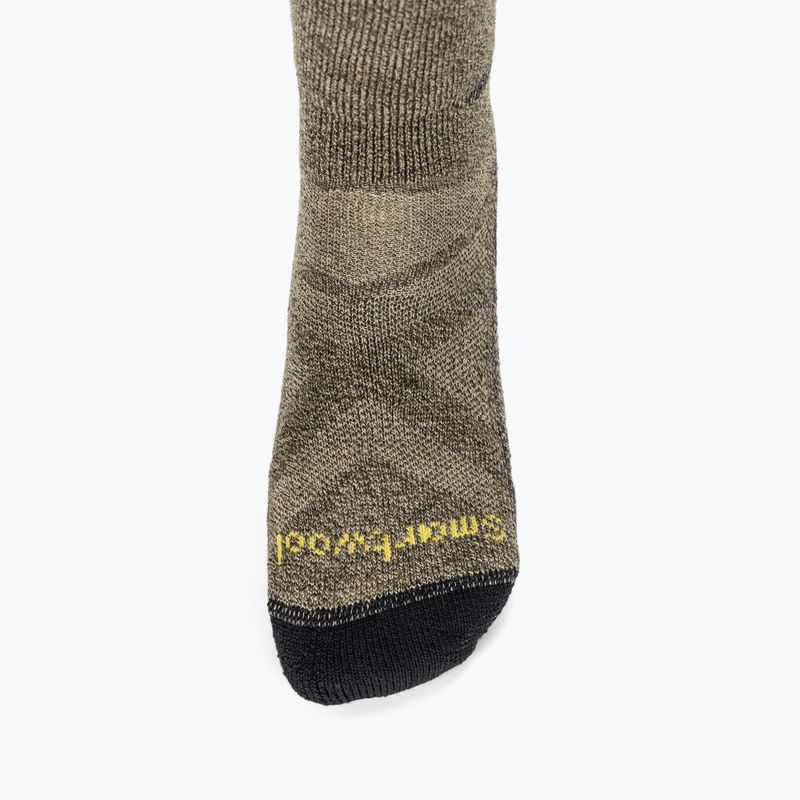 Smartwool Mountaineer Max Cushion Tall Crew vojenské olivové trekingové ponožky 4