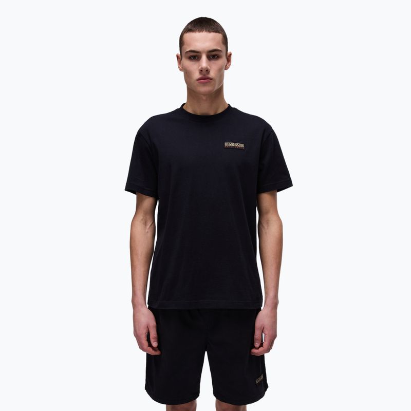 Pánske tričko Napapijri S-Iaato black 041