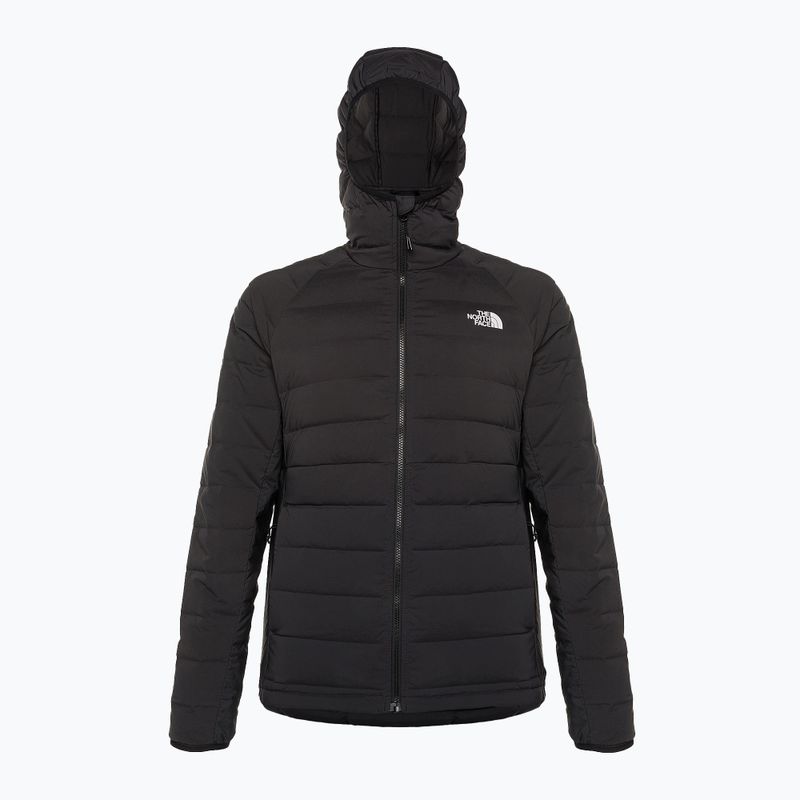 Pánska páperová bunda The North Face Belleview Stretch Down Hoodie black NF0A7UJEJK31