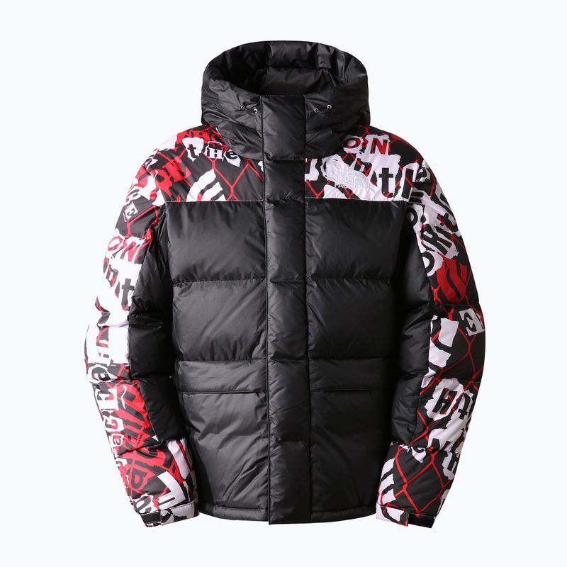 Pánska páperová bunda The North Face Printed Hmlyn Down Parka black NF0A5J1J99A1