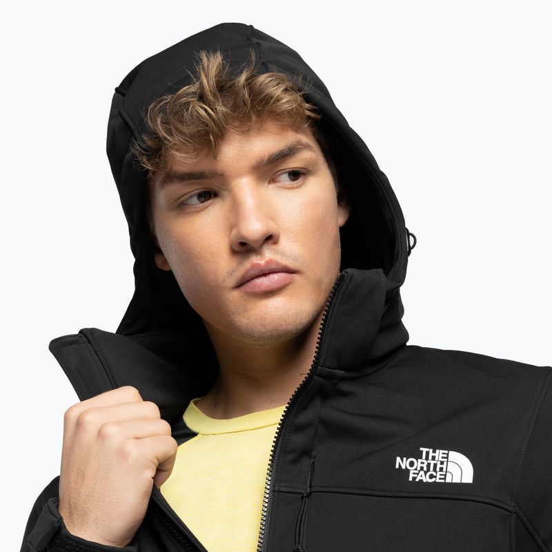 Pánska softshell bunda The North Face Diablo Softshell Detachable Hood čierna NFA7ZFSKX71 5