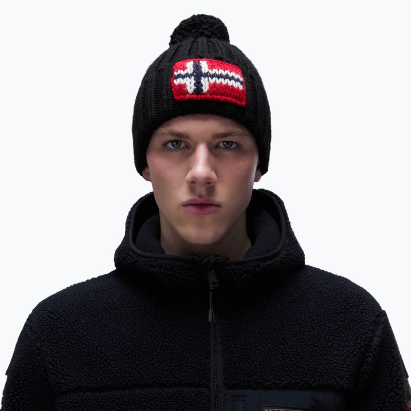 Zimná čiapka męska Napapijri Semiury 5 black 4