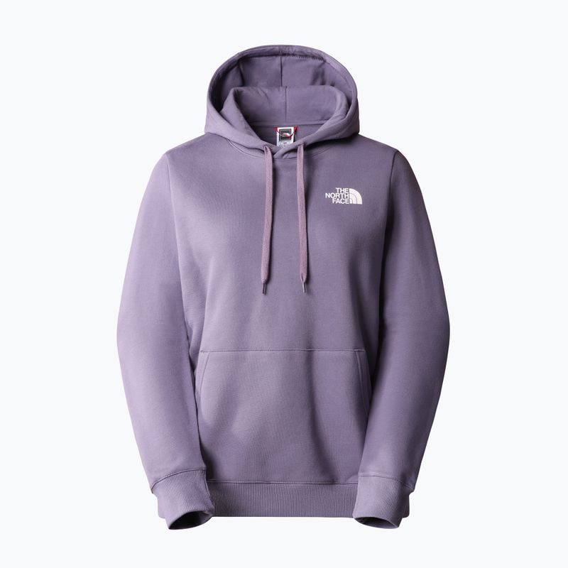 Dámska trekingová mikina The North Face Outdoor Graphic Hoodie Light purple NF0A827LN141