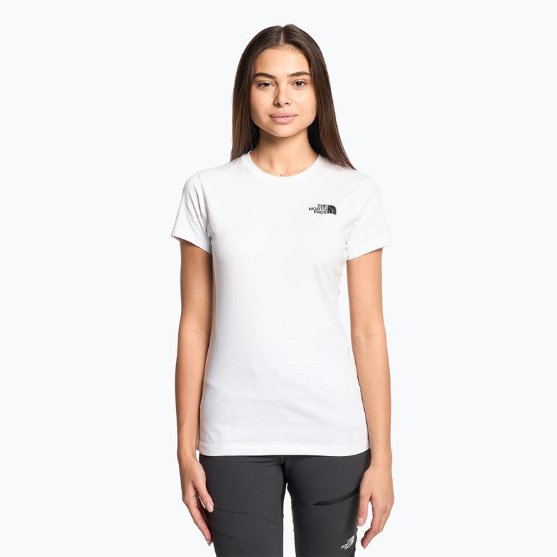 Dámske trekingové tričko The North Face Outdoor Graphic SS white NF0A827M