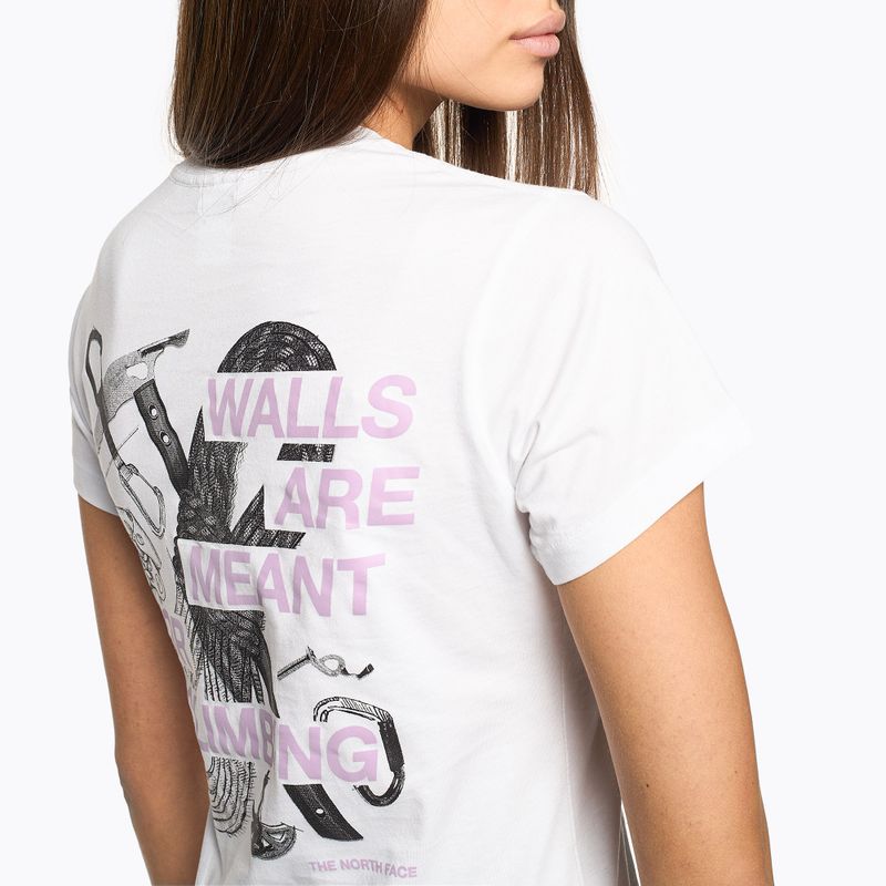 Dámske trekingové tričko The North Face Outdoor Graphic SS white NF0A827M 3