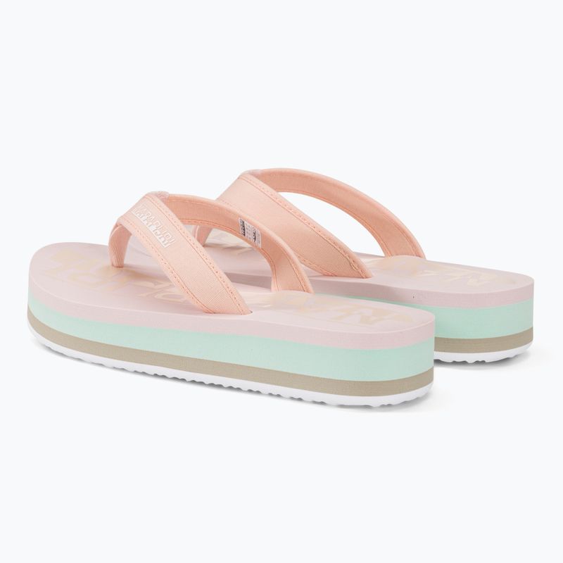 Napapijri dámske žabky NP0A4HL1 bledoružové nové 3