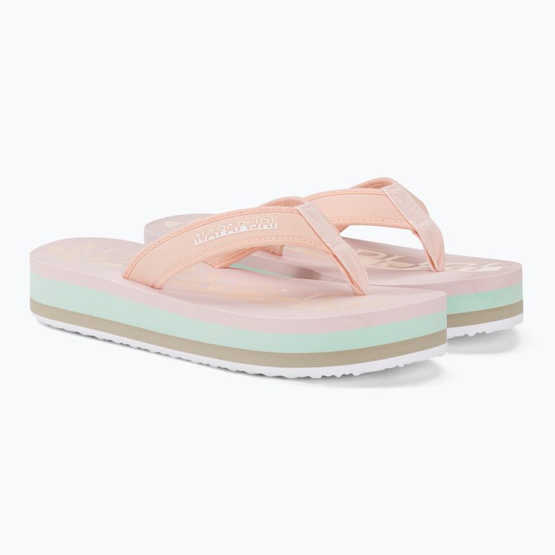 Napapijri dámske žabky NP0A4HL1 bledoružové nové 4