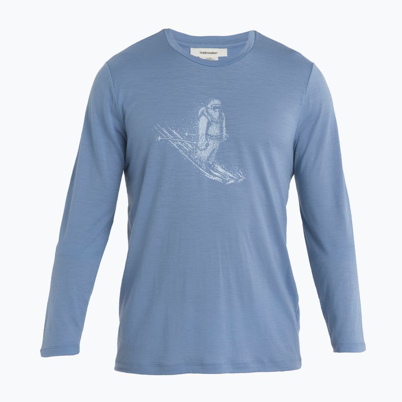 Pánska mikina Icebreaker Tech Lite II Tee Skiing Yeti kyanite 5
