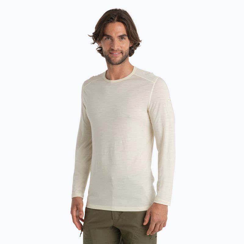 Pánska termoakčná mikina icebreaker 200 Oasis Crewe undyed