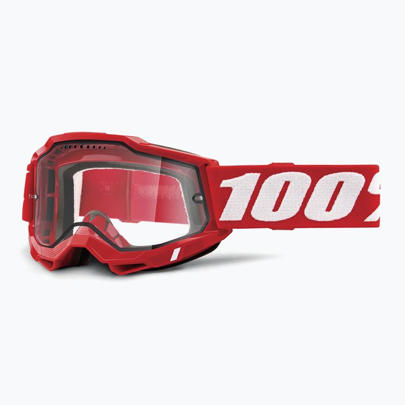 Cyklistické okuliare 100% Accuri 2 Enduro MTB neon/red/clear 5
