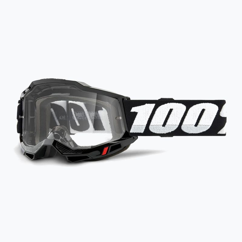 100% cyklistické okuliare Accuri 2 OTG black/clear
