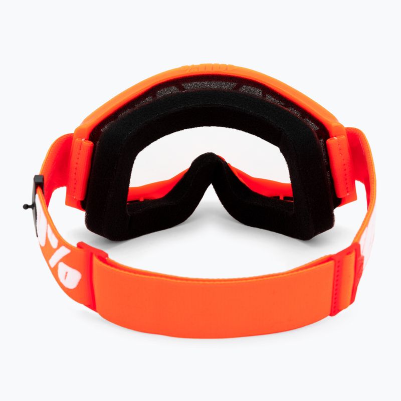 Pánske cyklistické okuliare 100% Strata 2 orange/clear 50027-00005 3