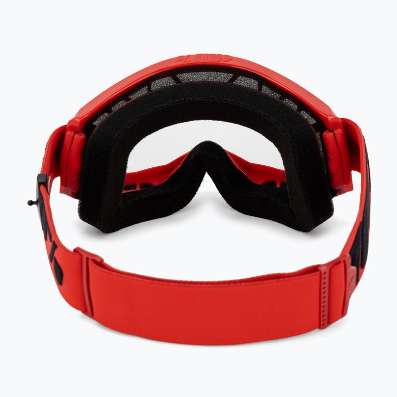 Pánske cyklistické okuliare 100% Strata 2 red/clear 50027-00004 3
