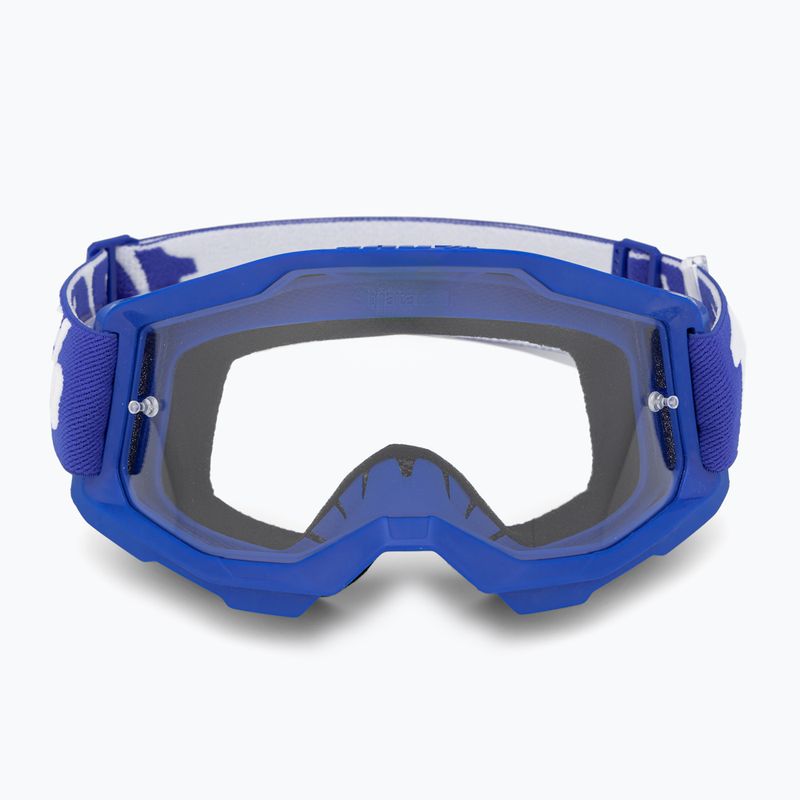 Detské cyklistické okuliare 100% Strata 2 Junior blue/clear 2