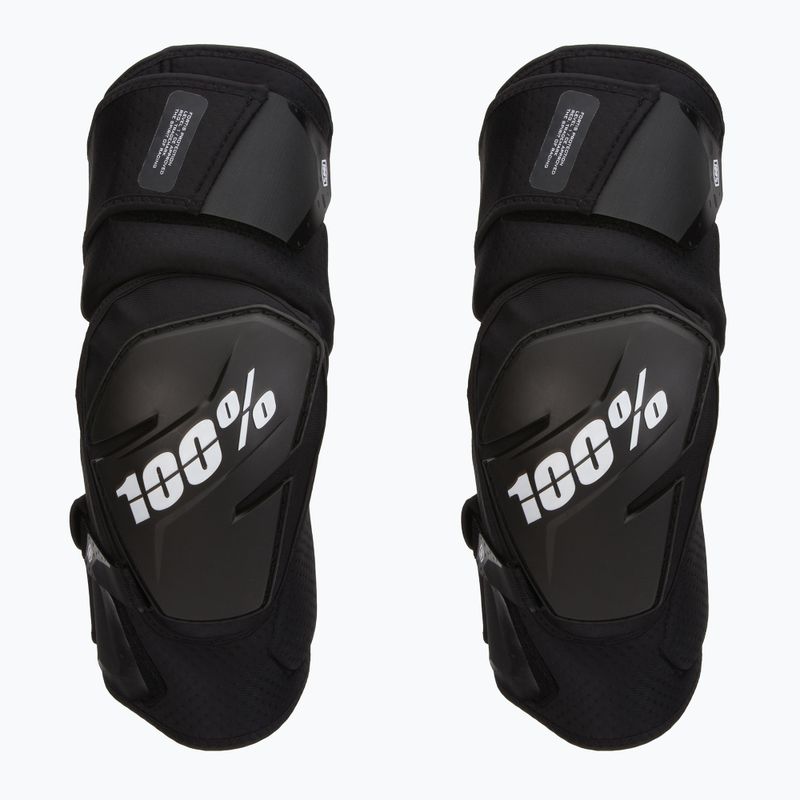 Cyklistické chrániče kolien 100% Fortis Knee black 70007-00002