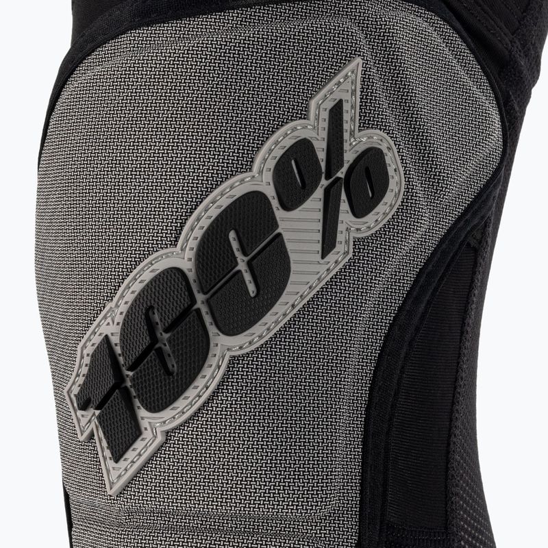 Cyklistické chrániče kolien 100% Ridecamp Knee black/grey 70001-00002 3