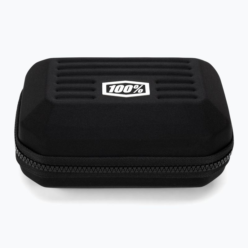 100% Speedcraft matné čierne/hyper modré viacvrstvové zrkadlové cyklistické okuliare 60007-00004 6