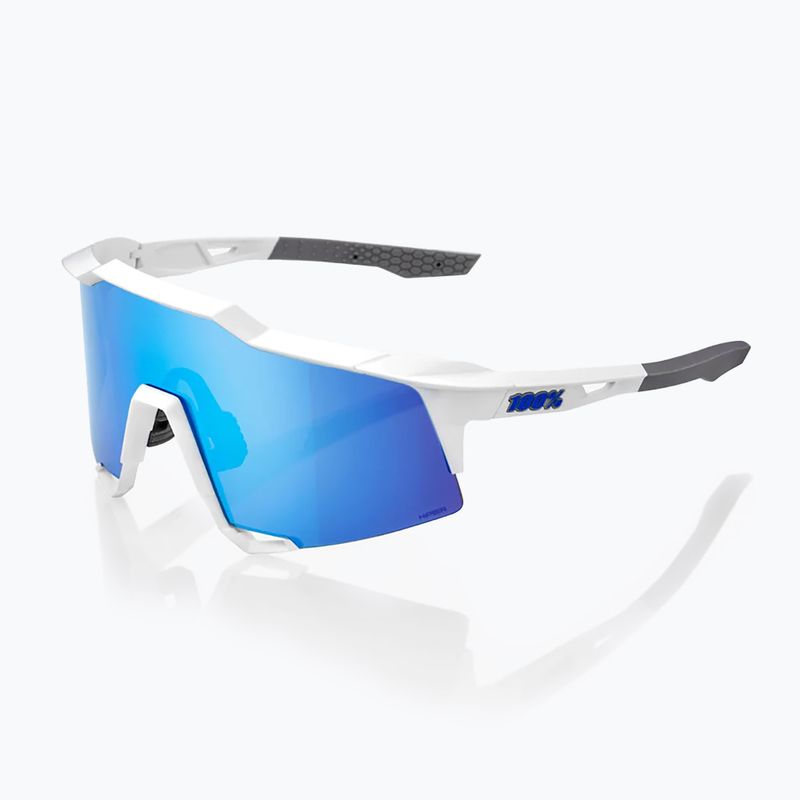 Slnečné okuliare 100% Speedcraft matte white/hiper blue multilayer mirror