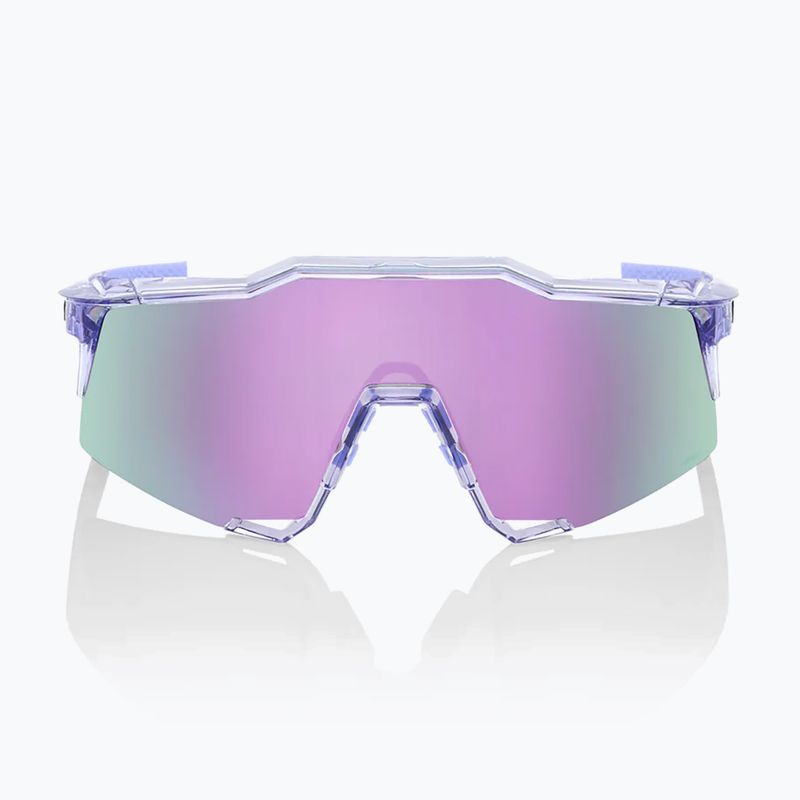 Slnečné okuliare 100% Speedcraft polished translucent lavender/hiper lavender mirror 2