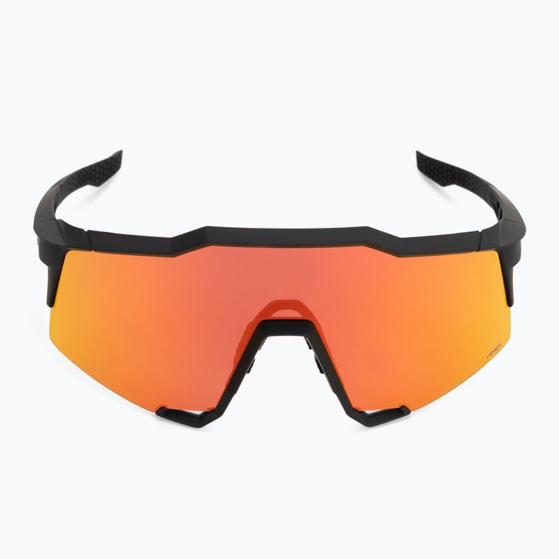 Cyklistické okuliare 100% Speedcratf Soft tact black/hiper red multilayer mirror 60007-00008 4