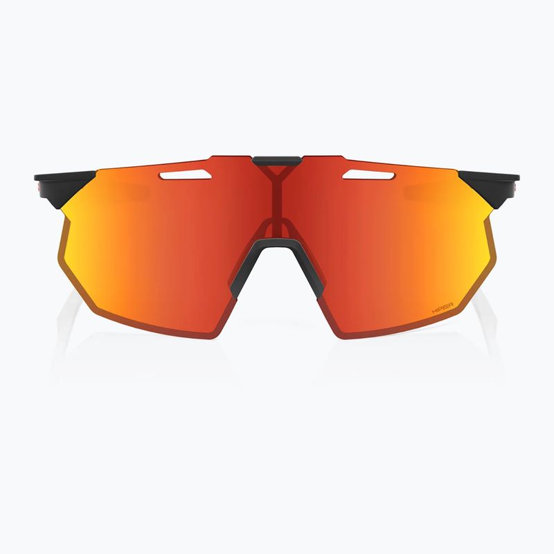Viacvrstvové cyklistické okuliare Hypercraft SQ soft tack black/hyper red 60001-00003 2