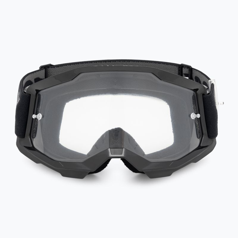 Cyklistické okuliare detské 100% Strata 2 Junior black/clear 2
