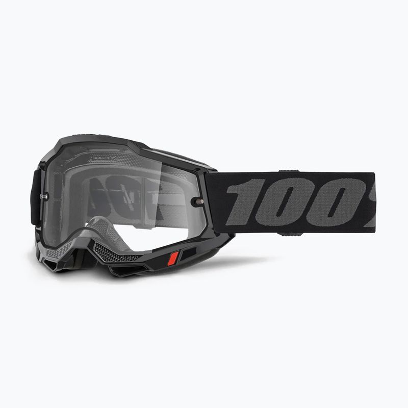 Detské cyklistické okuliare 100% Accuri 2 Junior black/clear