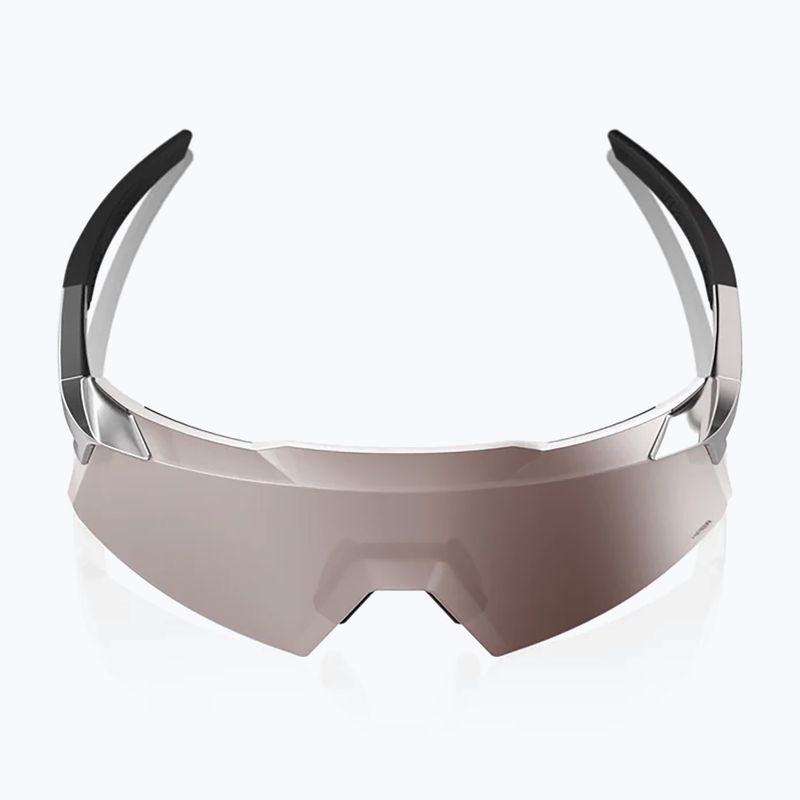 Slnečné okuliare 100% Aerocraft gloss black chrome/hiper silver mirror 3