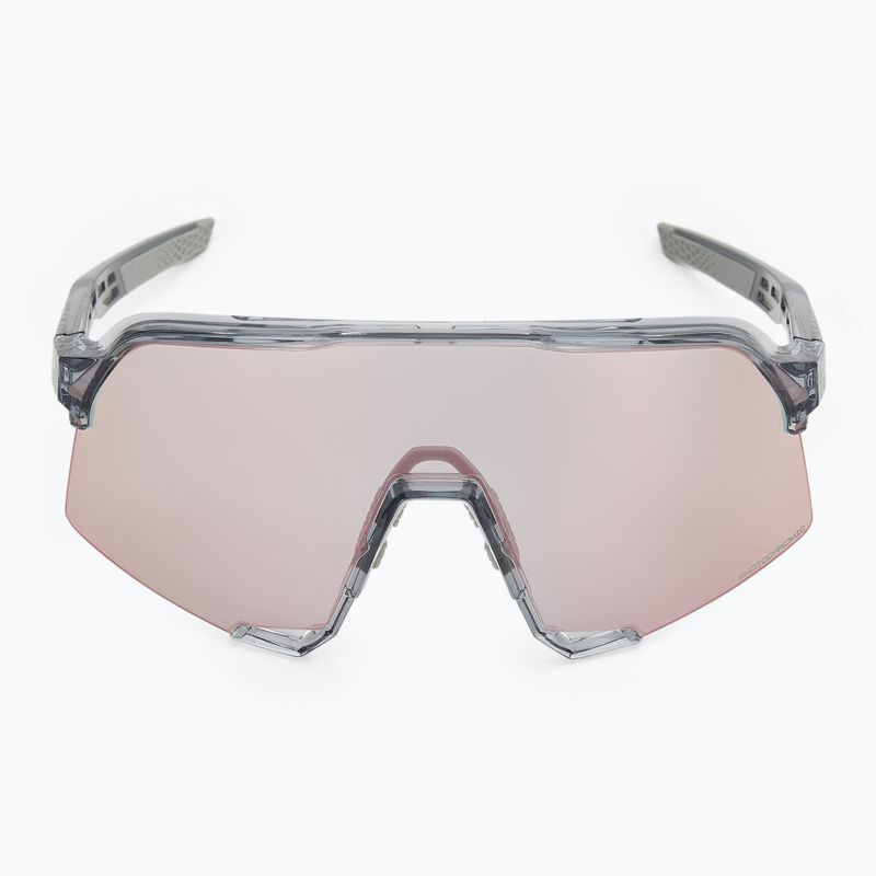 Slnečné okuliare 100% S3 polished translucent grey/rose gold mirror photochrom 6