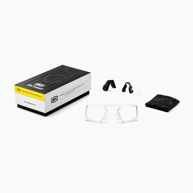 Vložka do okuliarov s korekciou 100% RX Optical Insert Small clear 4